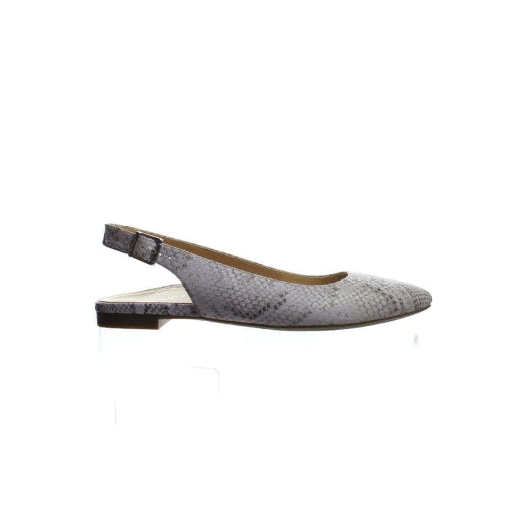 Vionic Women's Snakeskin Pattern Sandals - purple/gray - Picture 3 of 7